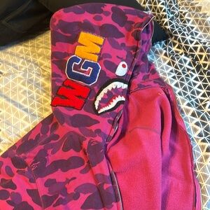 Purple Bape Jacket